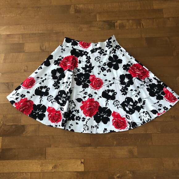 Vintage Style High Waist Pleated Skater Flared Circle Skirt bundle of 3 size XL - Picture 6 of 12